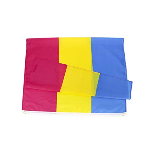 Bandeira Amosfun 1 peça de poliéster leve cor vívida Bandeira grande Bandeira de orgulho durável Ban