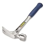 ESTWING Framing Hammer - 22 oz Long Handle Straight Rip Claw with Milled Face & Shock Reduction Grip - E3-22SM - Image 2