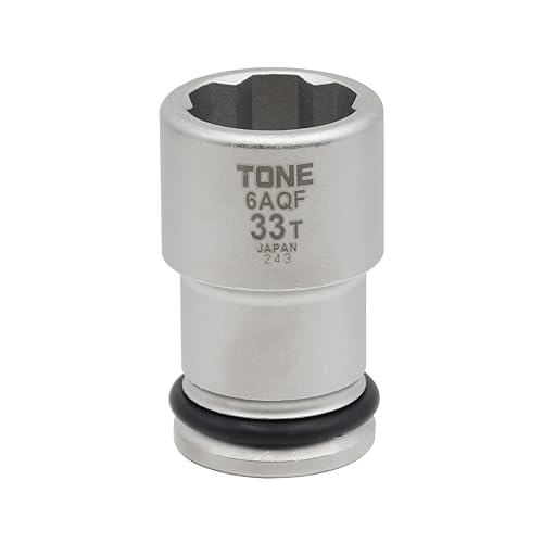 TONE �N�C�b�N�t�B�b�g�^�C���\�P�b�g �����p19mm ��ʕ�33���� 6AQF-33T