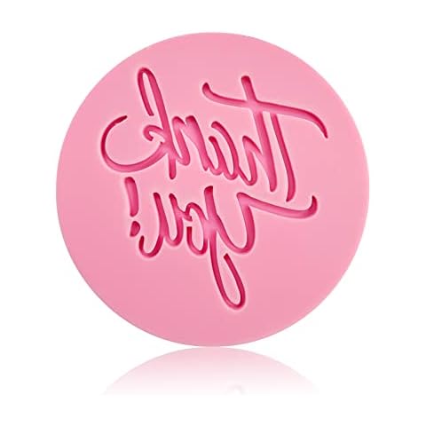 Thank You Embosser, Thank You Cookie Stamp, Thank You Fondant Embosser Cookie, 3D Design Thank You Embossing Stamp, Cookie Chocolate DIY Baking Mold, Decorating Cake/Cupcake Cover