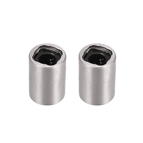 sourcingmap LM3UU Linear Ball Bearings 3mm Bore 7mm OD 10mm Length for CNC Machine 3D Printer 2pcs