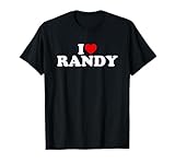 I Love Randy - Heart T-Shirt