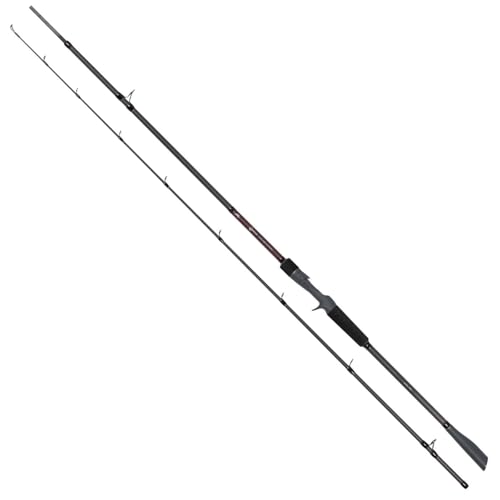 Fox Rage Warrior Pike Cast Ext 60-140 g 235 cm | 2 piezas | Caña de pescar con señuelo de lucio | para lanzar los cebos más grandes en las aguas más grandes con carretes de cebo | Potente y ligera |
