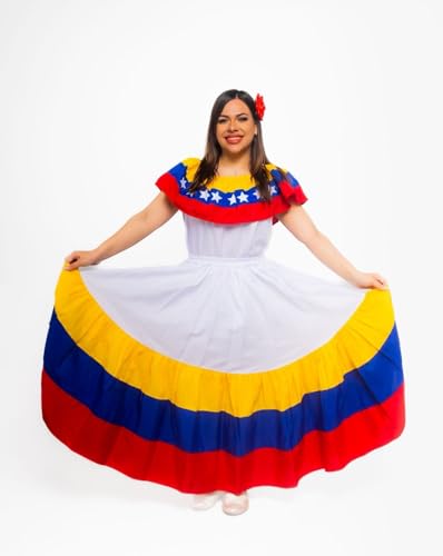 Venezuelan Traditional Women Fiesta Dress