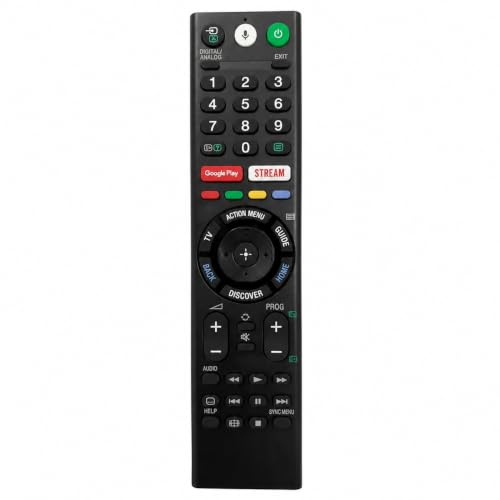 Image of Bluetooth Voice Control Remote Compatible with Sony Bravia Android Smart TV | Pairing Required, 4K HD UHD LED & OLED Support, Google Play & Netflix Shortcut, KD & KDL Series