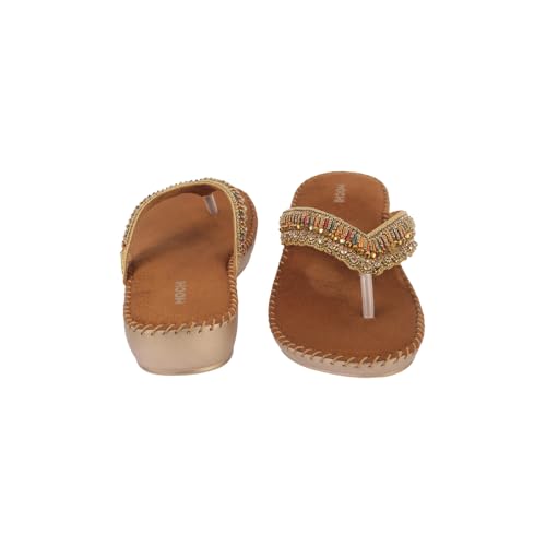 Image of Mochi Women Ethnic & Comfort Slip-on Sandal