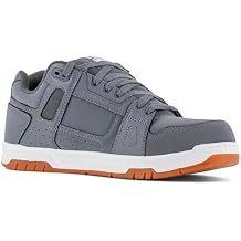 DC Work Mens Stag Work Gray and Gum Composite Toe Boots
