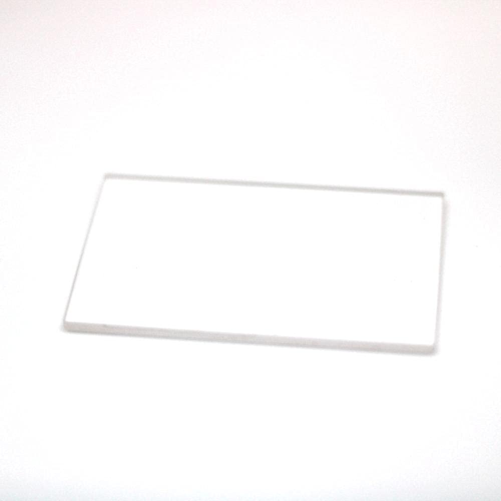 5 uds tamaño Total 30x41,7x2,4mm Placa de Vidrio de Cuarzo de sílice fundida Transparente JGS2
