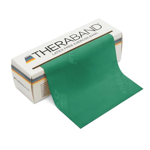 THERABAND Resistance Bands Physio Bands 6 Yard Heavy Level 3 Green
