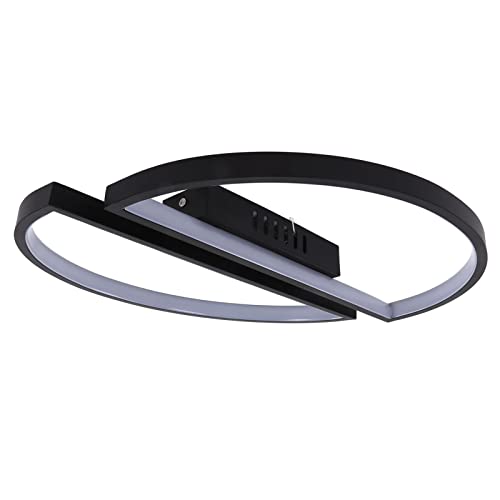 Plafonnier LED demi-cercle pour illuminer une chambre douce