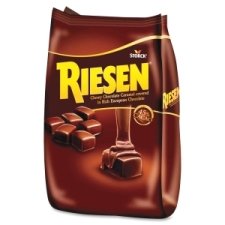 Riesen Chewy Chocolate Caramels - Cacao, Caramel - Individually Wrapped - 1.87 lb - 1 Bag