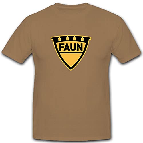 T-shirt Faun Kraka Kraftkarren #12253 beige en taille XXX-Large pour homme