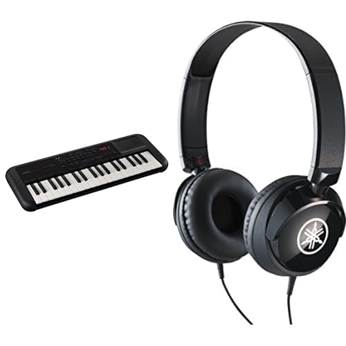 Yamaha PSS-A50 - Portable, Digital Keyboard with Phrase Recording & Yamaha HPH-50 Headphones, Quality Sound, Deep Bass and Balanced Treble, Over Ear, Wired Musicians Headphones, in Black Yamaha PSS-A50 - Portable, Digital Keyboard with Phrase Recording & Yamaha HPH-50 Headphones, Quality Sound, Deep Bass and Balanced Treble, Over Ear, Wired Musicians Headphones, in Black