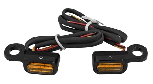 Clignotant moto ambre 12V haute visibilité pour Road King Glide