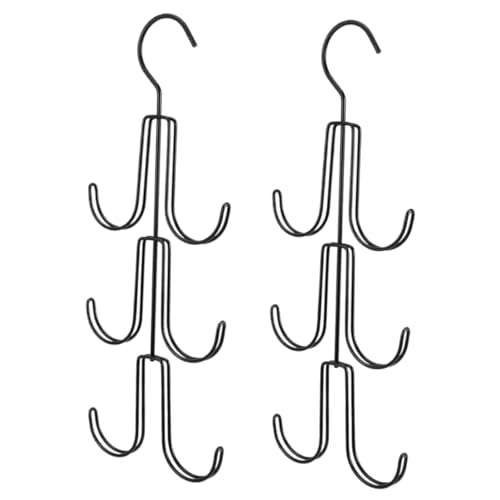 KOMBIUDA 2 Pcs Handbag Hanger Purse Organizer for Closet Bag Storage Holder Space-Saving Stylish