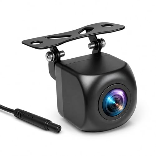 Lueioui WiFi Backup Camera for Car HD 720P Rear View Camera 120-Degree Wide Angle Night Vision Reverse Camera with Metal Housing IP69-Rated for Cars Trucks SUVs and RVs