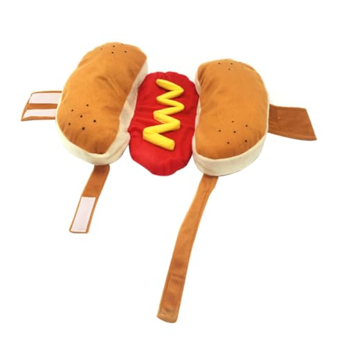 Disfraz Liviano Hot Dog para Perros y Gatos Talla M