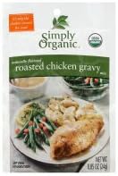 Simply Organic Gravy Mix, Roasted Chicken, .85 oz, pack of 3