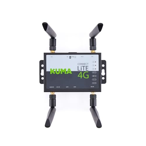 Router 4G KUMA Connect Lite con Ranura SIM desbloqueada - Router WiFi portátil de 150 Mbps para casa...