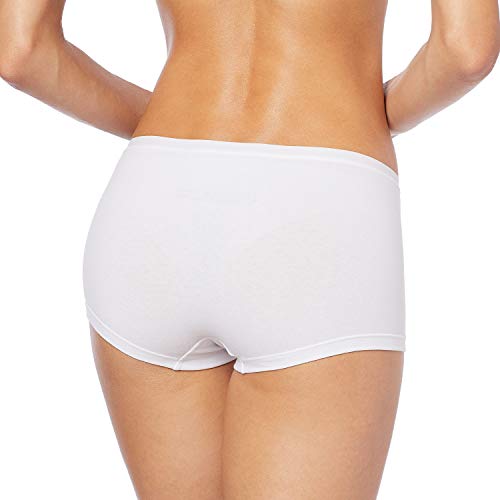 Calcinha Sunga Cotton, Lupo, Feminino, Branco Antártida, M