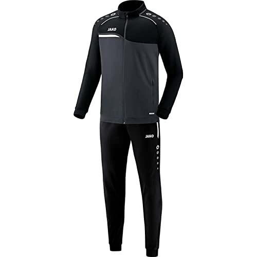 JAKO Herren Trainingsanzug Polyester Competition 2.0 anthrazit/schwarz M M9118