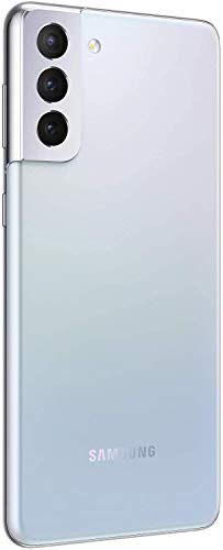 Image of Samsung Galaxy S21+ Plus 5G, US Version, 256GB, Phantom Silver - Unlocked (Renewed)