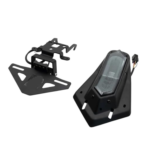 Support de plaque d'immatriculation arrière moto pour 675SR 675SS 675NK noir