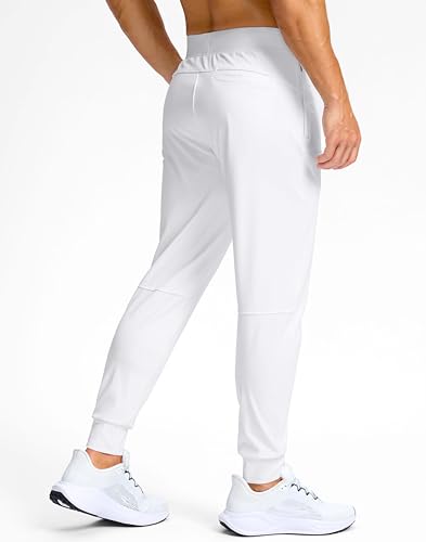 Image of G Gradual Men's Golf Joggers Pants with Zipper Pockets Stretch Sweatpants Slim Fit Track Pants Joggers for Men Work Running
