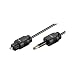 Produktbild Goobay 51225 Optisches Digital-Audiolink-Kabel von Toslink, 2,2 mm Durchmesser, 2 m Kabellänge