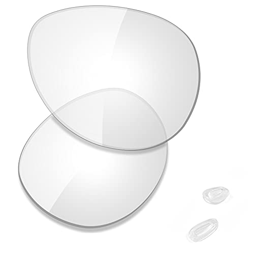Image of SAUCER Premium Replacement Lenses & Nosepads for Oakley Feedback OO4079 | UV400 Protection, Anti-Scratch, Precise Fit
