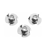 Einschlagmuttern M3 / M4 / M5 / M6 /M8 / M10 / M12 - Holzmuttern - Stahl Verzinkt - DIN 6930 (10, M12 x 14,5 mm)