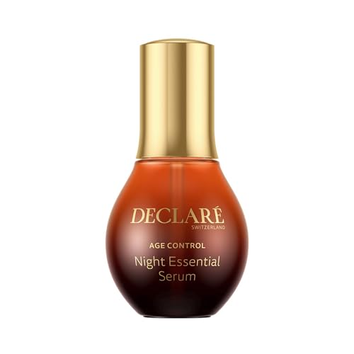 Declaré Night Essential Serum 50 ml – gezielt gegen den Alterrungsprozess – repariert die Haut über Nacht – mit Hyaluronsäure & einem Pflanzencocktail – Anti Aging für alle Hauttypen