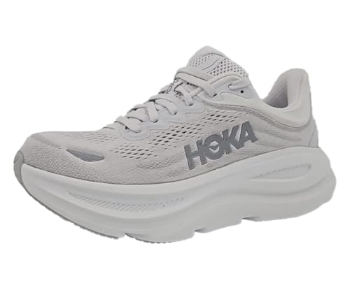Hoka Women's Bondi 9 Stardust/Silver 8 Medium