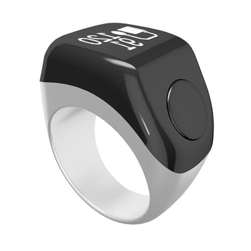 Limtula Compteur D'anneaux De Haute Précision avec L'O2 dans Le Sang Comptage Précis pour Les Amateurs Fitness Et Les Traqueurs D'oxygène dans Le Sang pour La Pratique Spirituelle