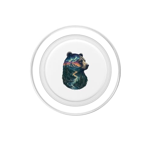 PopGrip pour MagSafe Ours et Rivière double exposition PopSockets - 2