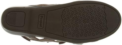 Propet Women's Lizzette Slide Sandal, Chestnut, 6 M US | Image 3