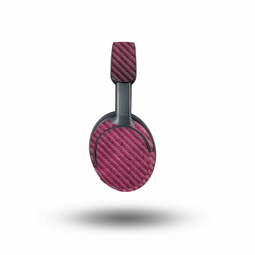 Image of MightySkins Carbon Fiber Skin Compatible with Bose QuietComfort Ultra - Pink Gravel | Protective, Durable Textured Carbon Fiber Finish | Easy to Apply