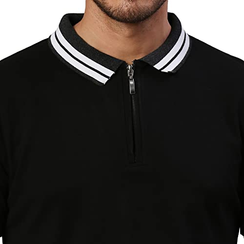 Image of Dennis Lingo Men's Cotton Slim Fit Polo T-Shirt