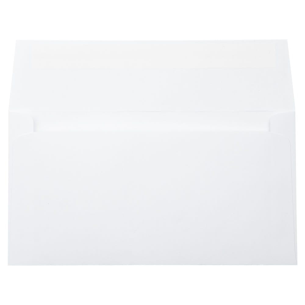 Envelopes Store Photo Greeting Card Invitation Envelopes - 4 3/8 X 8 1/4 Inch, Bright White, Pack Of 50 - View #2