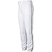 Easton Youth Plus Piped Pant White/Black L