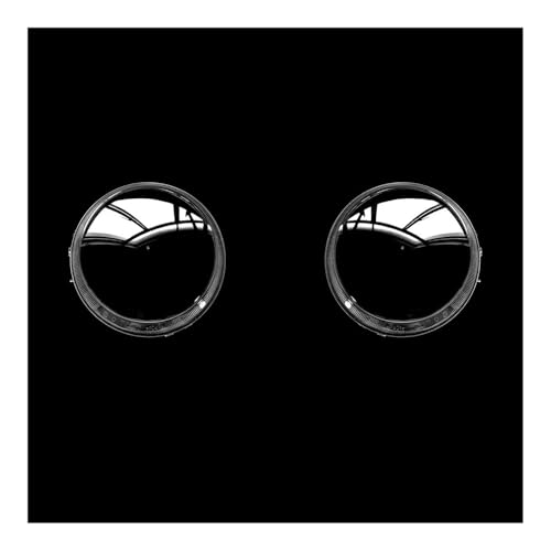 Couvercle phare avant de voiture Jeep Compass coque de lentille en verre 2007-2010