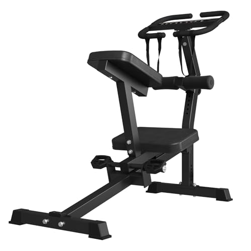 GMWD Stretch Machine Full Body Stretching Equipment for Lumbar Stretching Adjustable Leg Stretcher Machine Lower Back Pain Relief Flexibility Trainer Improved Posture Correction Rehab