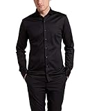 eterna Slim Fit 1863 Hemd Langarm Haifischkragen Jersey schwarz Größe 39