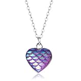 KJDYQ Dragon Scale Mal Costume Necklace Descendants Inspired Jewelry for Women Halloween & Valentine's Day Gifts