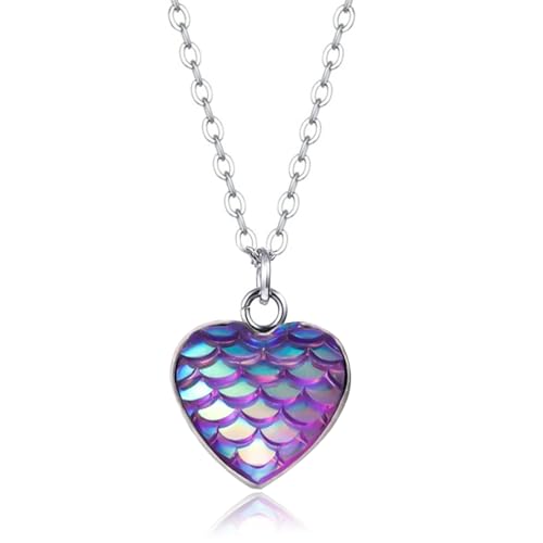 Dragon Scale Mal Costume Necklace Descendants Inspired Jewelry for Women