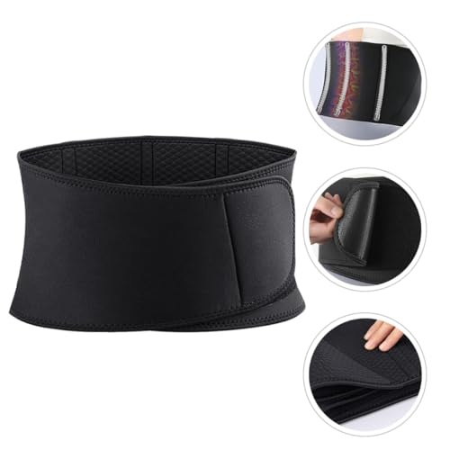 Faja Abdominal Banda de Soporte para Cintura Negra miniatura 4