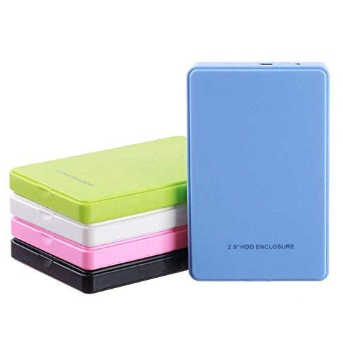 2.5 inch External Hard Drive Enclosure USB 2.0 to SATA III for 7mm and 9.5mm SATA HDD SSD Tool Free, Support Upto 3TB (Random Colour) (B0BT4Z56KT) Amazon Price History, Amazon Price Tracker