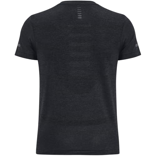 Haut running femme UA Seamless Stride S noir pour courir léger - 3