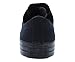 Converse Chuck Taylor All Star Canvas Low Top Sneaker, Black Monochrome ,9.5 Men/11.5 Women