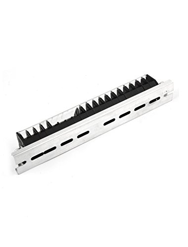 Aexit 660V 15A Terminal Barrera 40 Posiciones 9.5mm miniatura 2